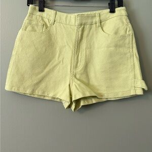 Lemon Yellow Women's Shorts